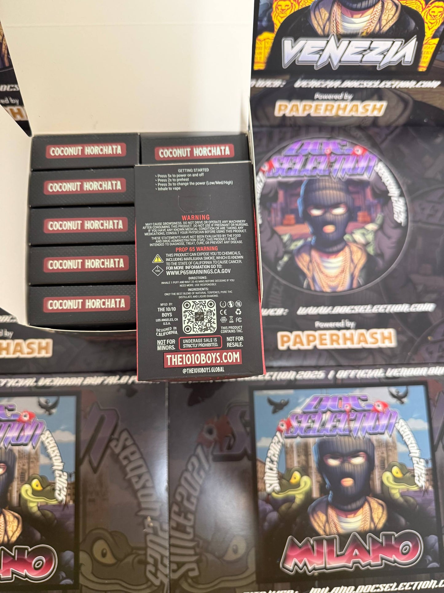 Vape pen the 10/10 boys Cryo Cured 2gr - COCONUT HORCHATA