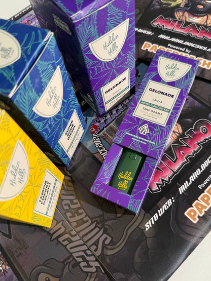 Vape pen  2gr The Hidden Hills Club 92% melted Diamond - GELONADE