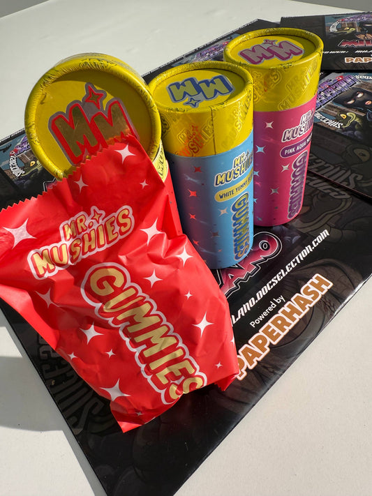 MR MUSHIES Gummies Psilocibina 4gr - STRAWBERRY JAM