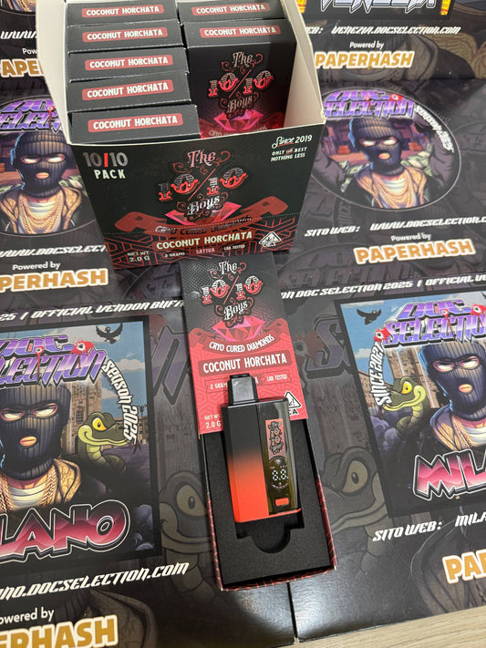 Vape pen the 10/10 boys Cryo Cured 2gr - COCONUT HORCHATA