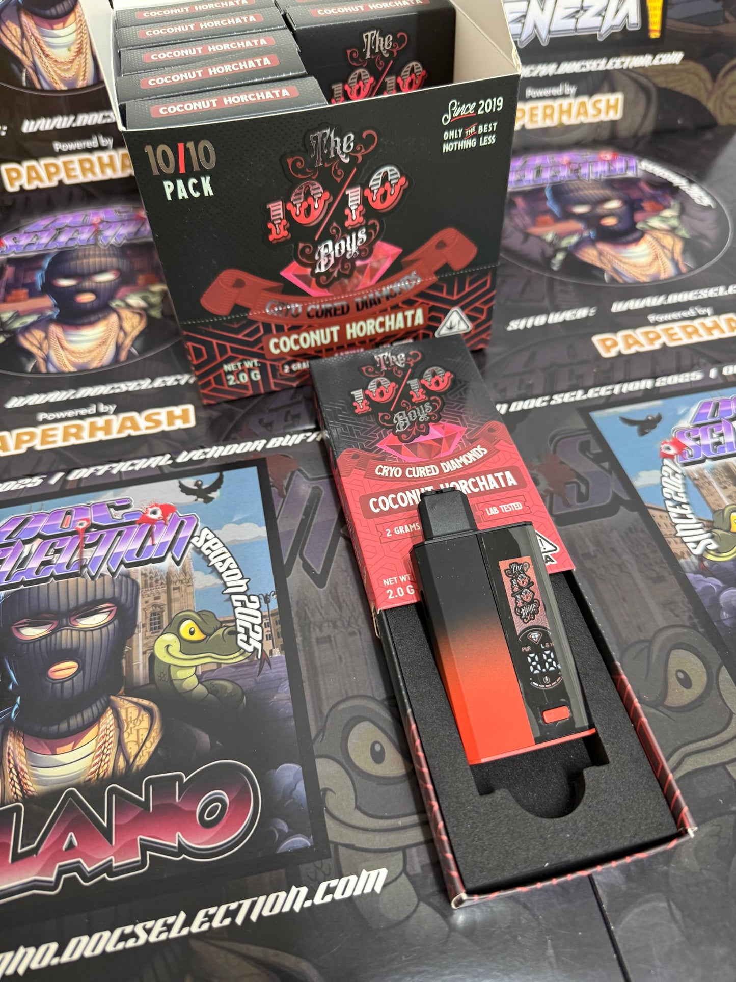 Vape pen the 10/10 boys Cryo Cured 2gr - COCONUT HORCHATA