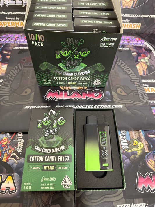 Vape pen the 10/10 boys Cryo Cured 2gr - COTTON CANDY FAIGO