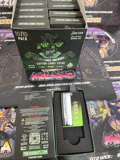 Vape pen the 10/10 boys Cryo Cured 2gr - COTTON CANDY FAIGO