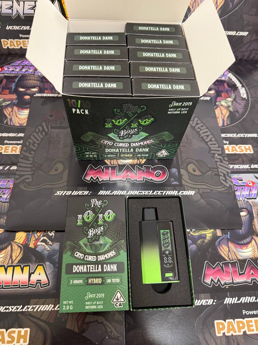 Vape pen the 10/10 boys Cryo Cured 2gr - DONATELLA DUNK