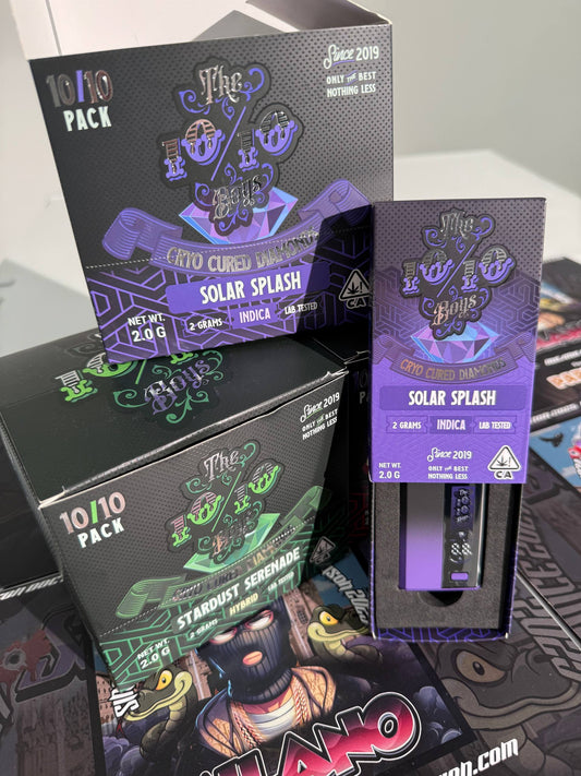 Vape pen  the 10/10 boys Cryo Cured 2gr - SOLAR SPLASH
