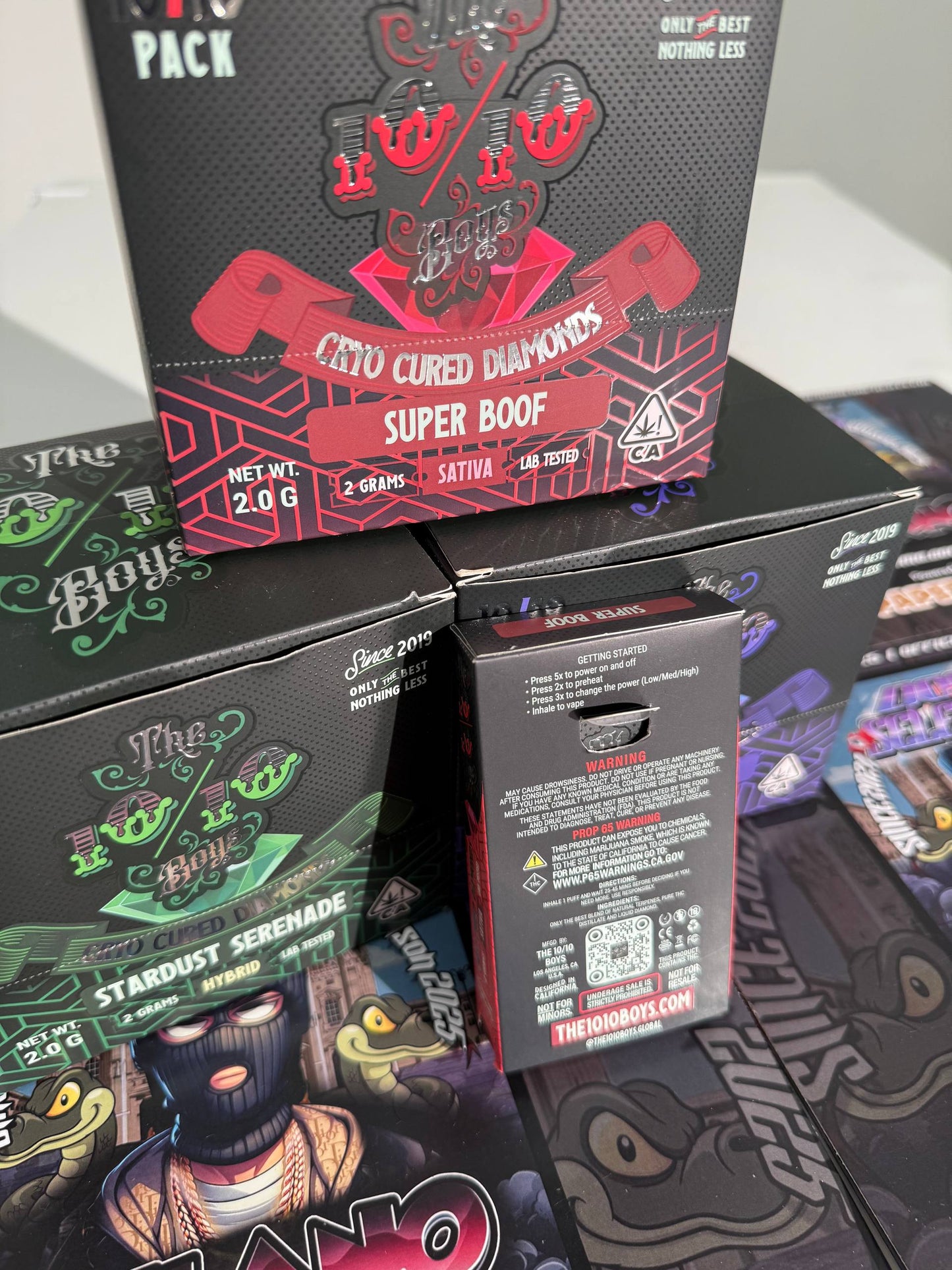 Vape pen the 10/10 boys Cryo Cured 2gr - SUPER BOOF