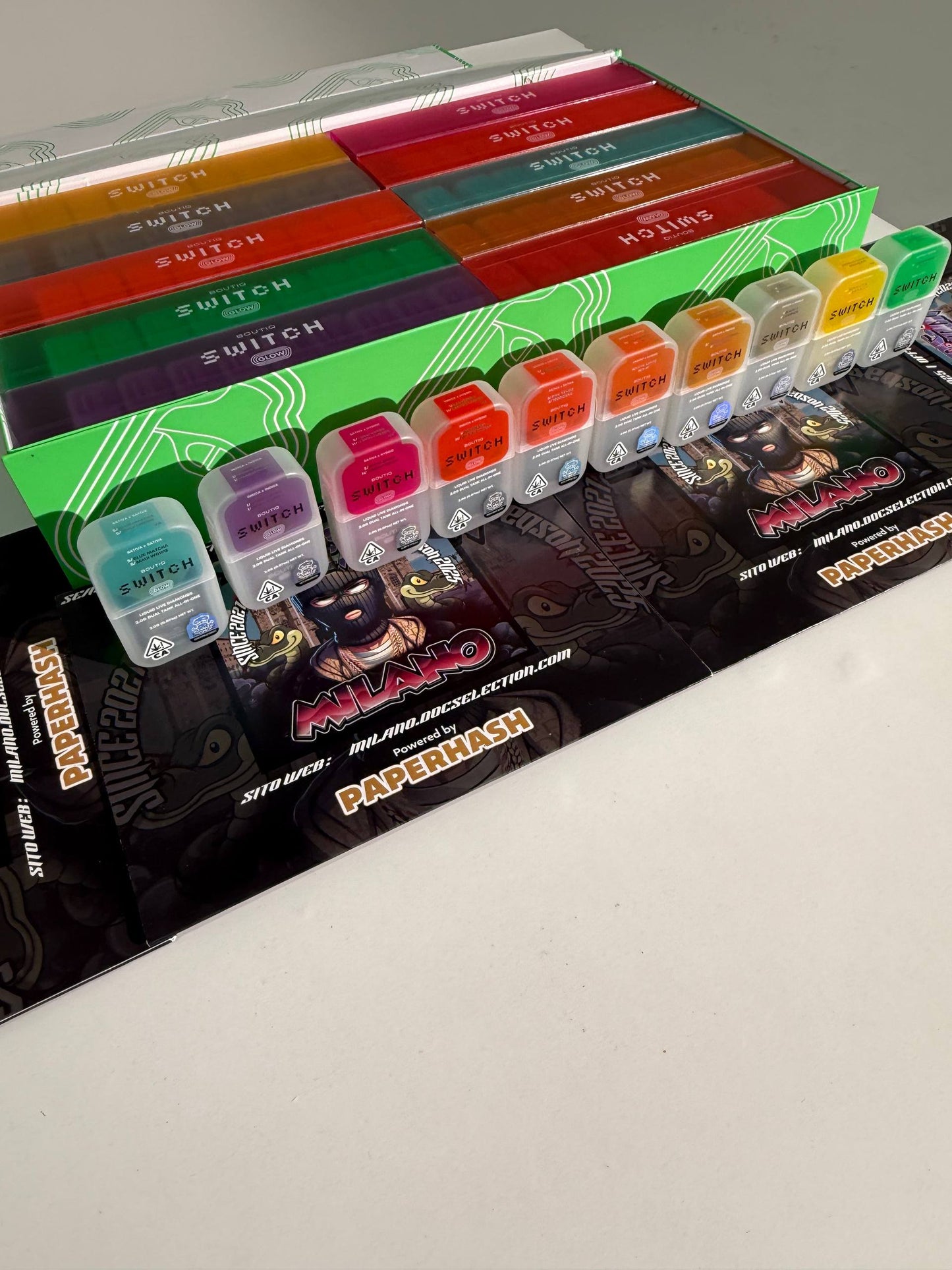 Vape Diamonds 2gr Switch Boutique 2 flavour - CHEM BERRY - LEMON CHERRY