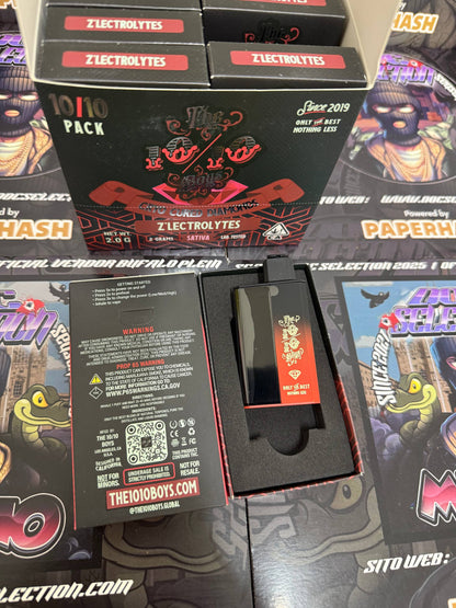 Vape pen the 10/10 boys Cryo Cured 2gr - Z’LECTROLYTES
