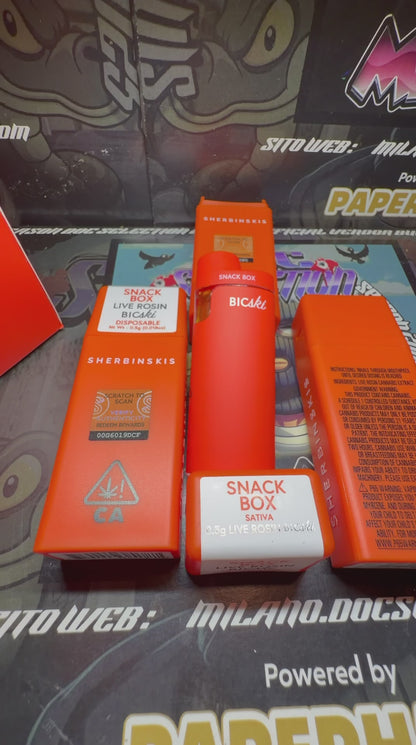 Pen 0,5gr LIVE ROSIN SHERBINSKI - SNACK BOX
