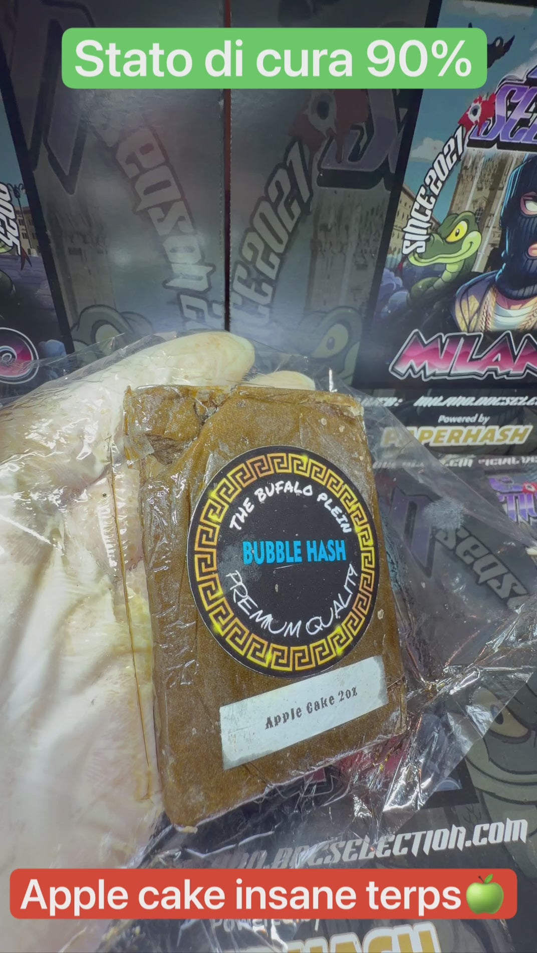 apple cake bubble video
